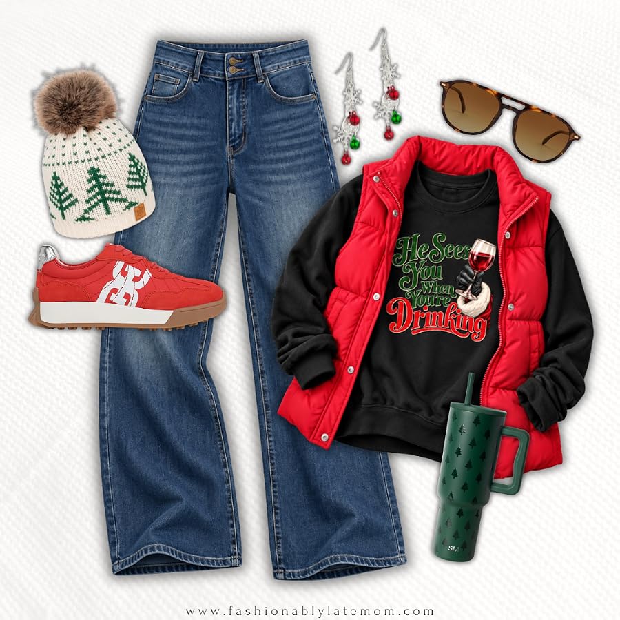 Christmas Tree Farm holiday outfit